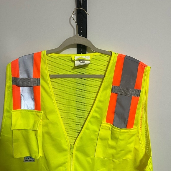 NWOT Pyramex Safety Vest Sz Large - Picture 7 of 7